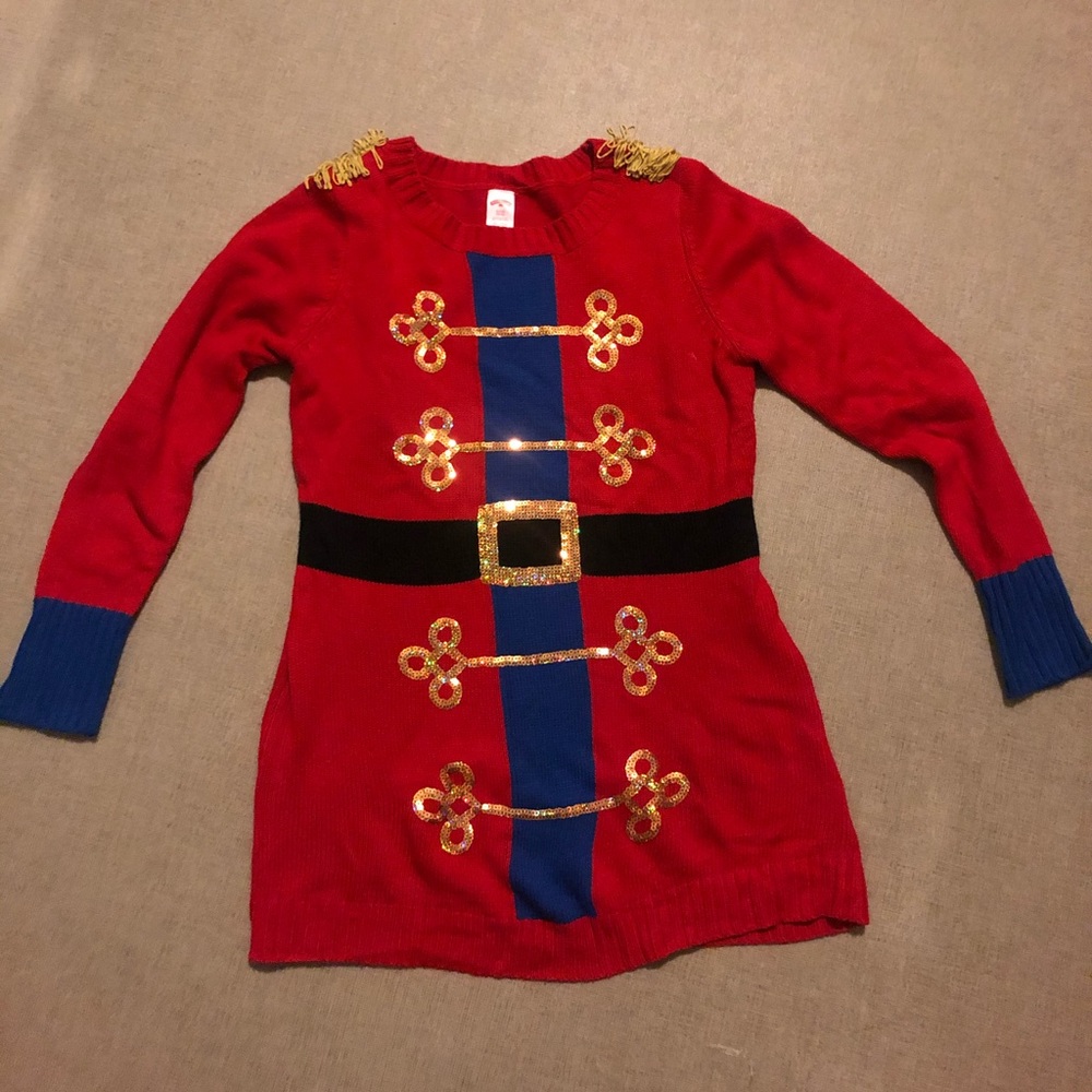 Women’s Ugly Christmas toy soldier dress